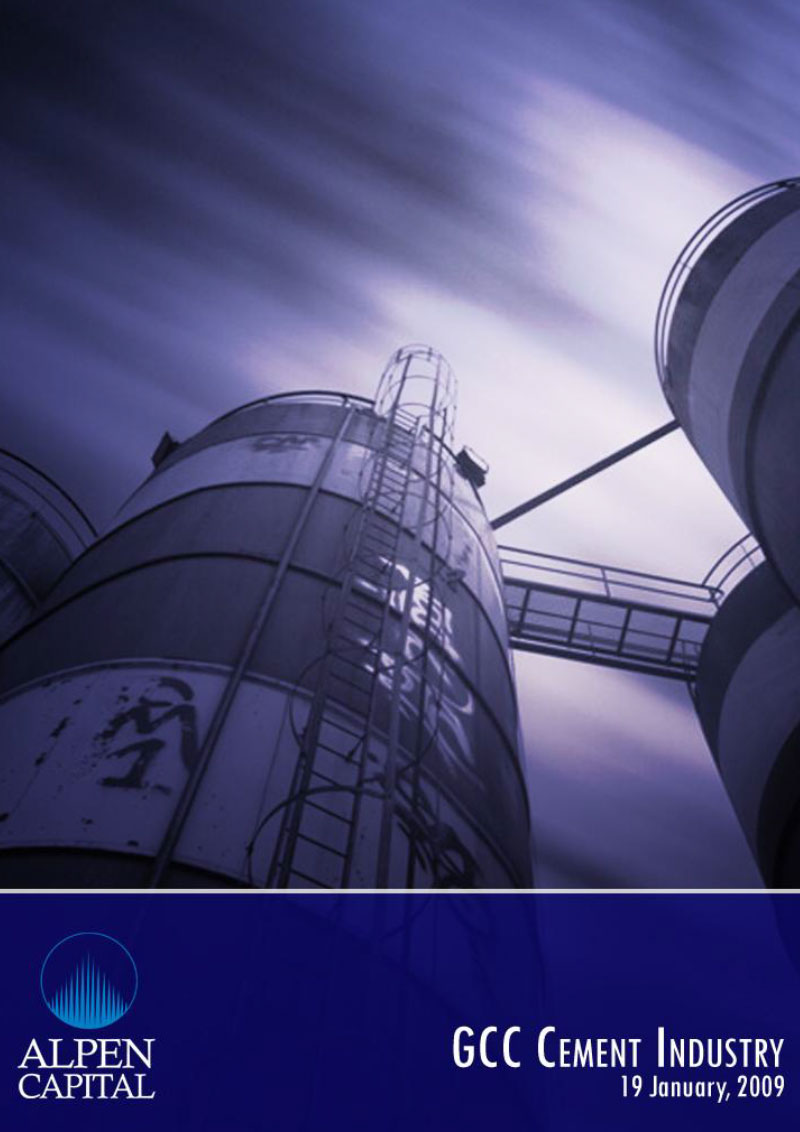 GCC Cement Industry Report 2019